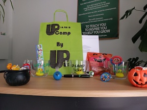 up camp
