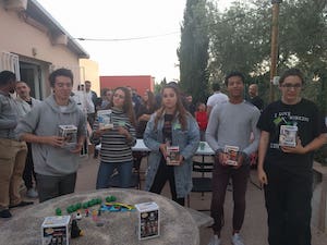 up camp